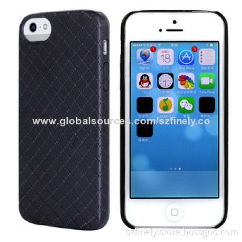 PU leather case for iPhone 5/5S, the thinnest leather case with special technology molding